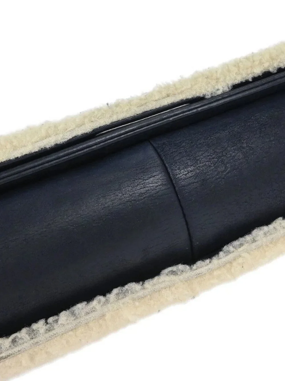 Boy Chanel Navy Shearling